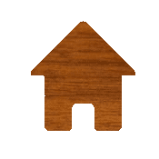 Can Mandena Logo. Casa de madera